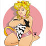 Kitty Girl Pin-Up