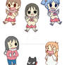 Nichijou Stickers :FOR SALE: