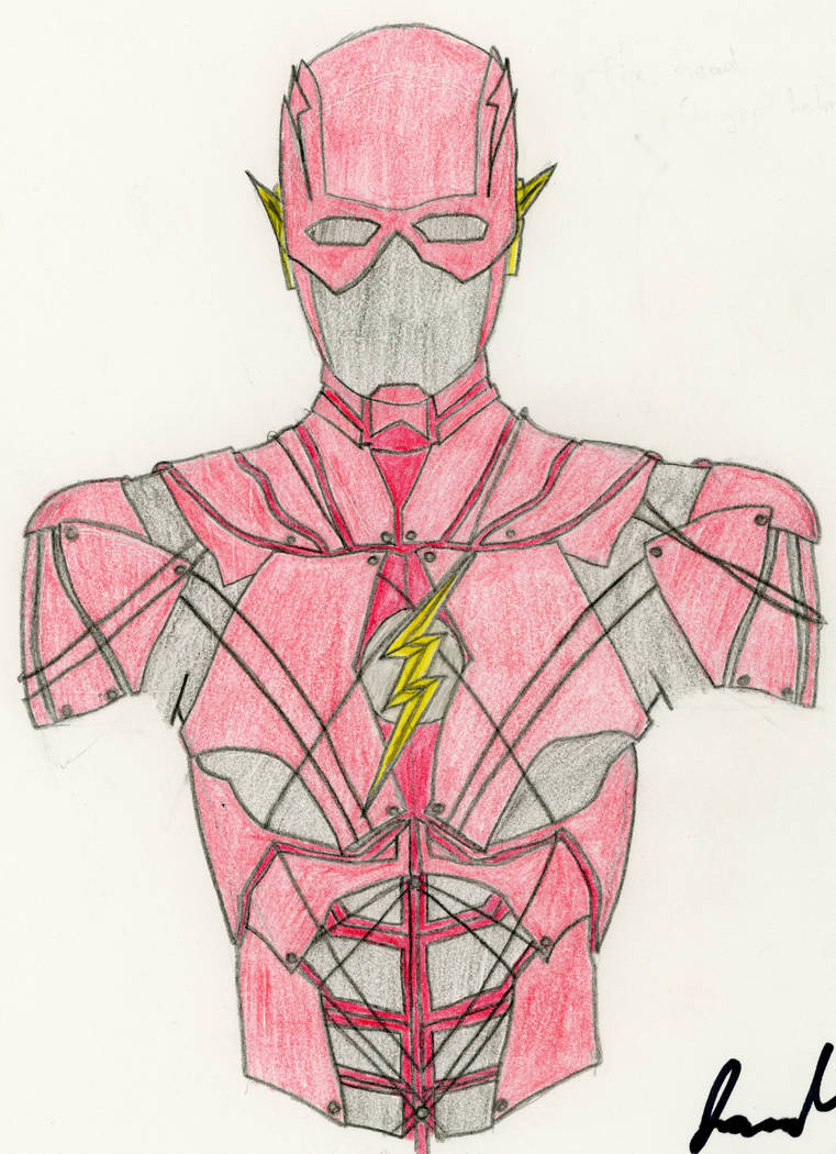 Flash Armor by CasualArtDude on DeviantArt