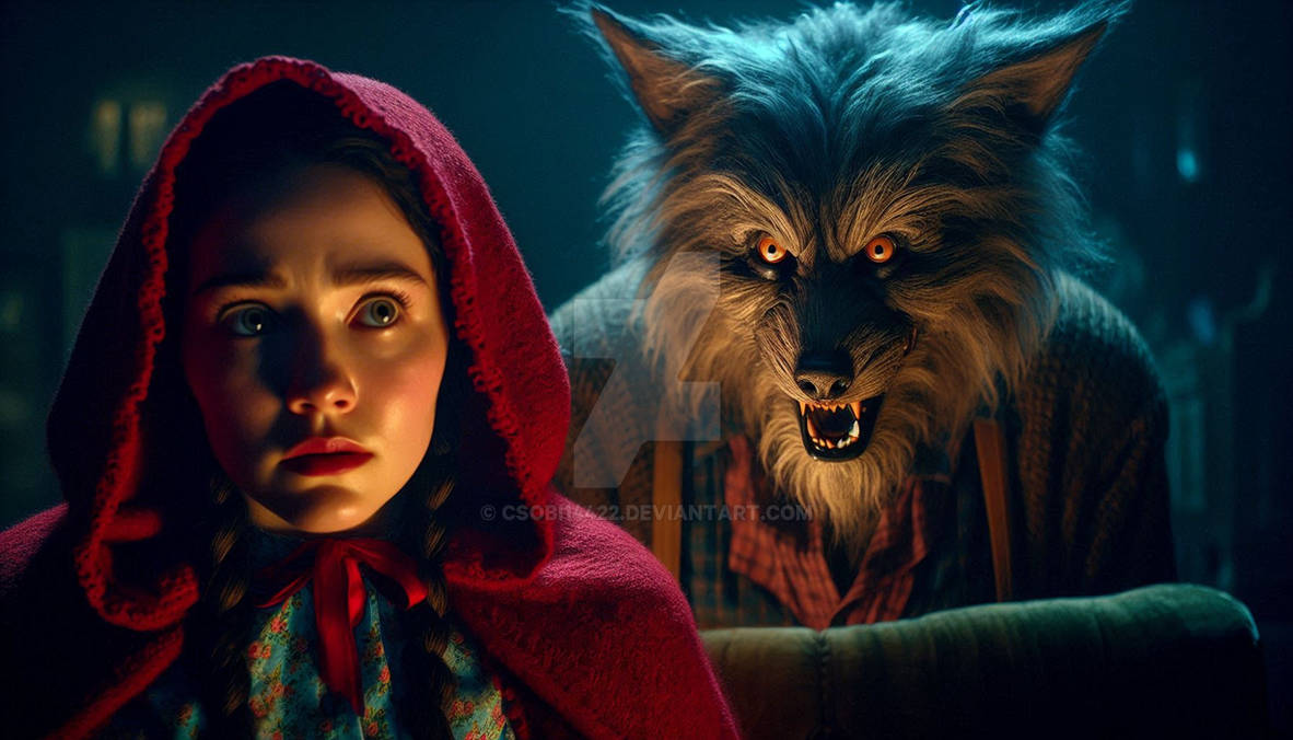 Red riding hood and werewolf cinematic by CSobi14422 on DeviantArt