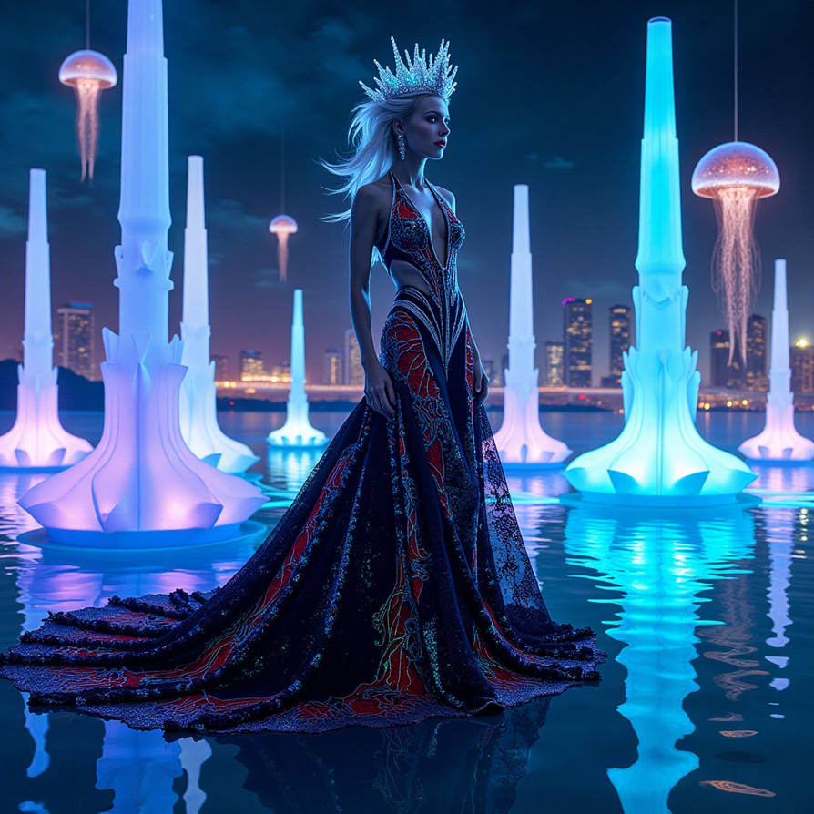 Future Vampire vampire sci-fi vivid colors saturated neon futuris by CSobi14422 on ...