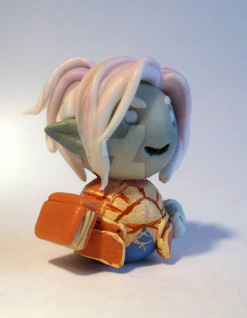 Chibi mage drow by ComeNozes on DeviantArt