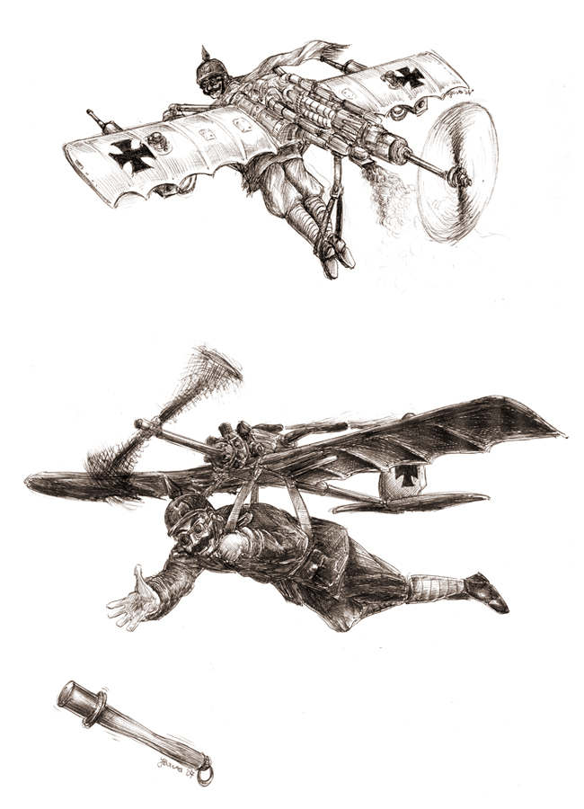 Flying Prussian by JanBoruta