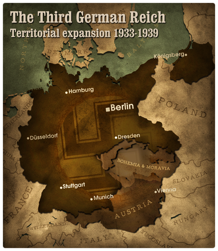 Third Reich Map Europe