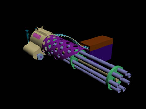 WIP Gatling gun