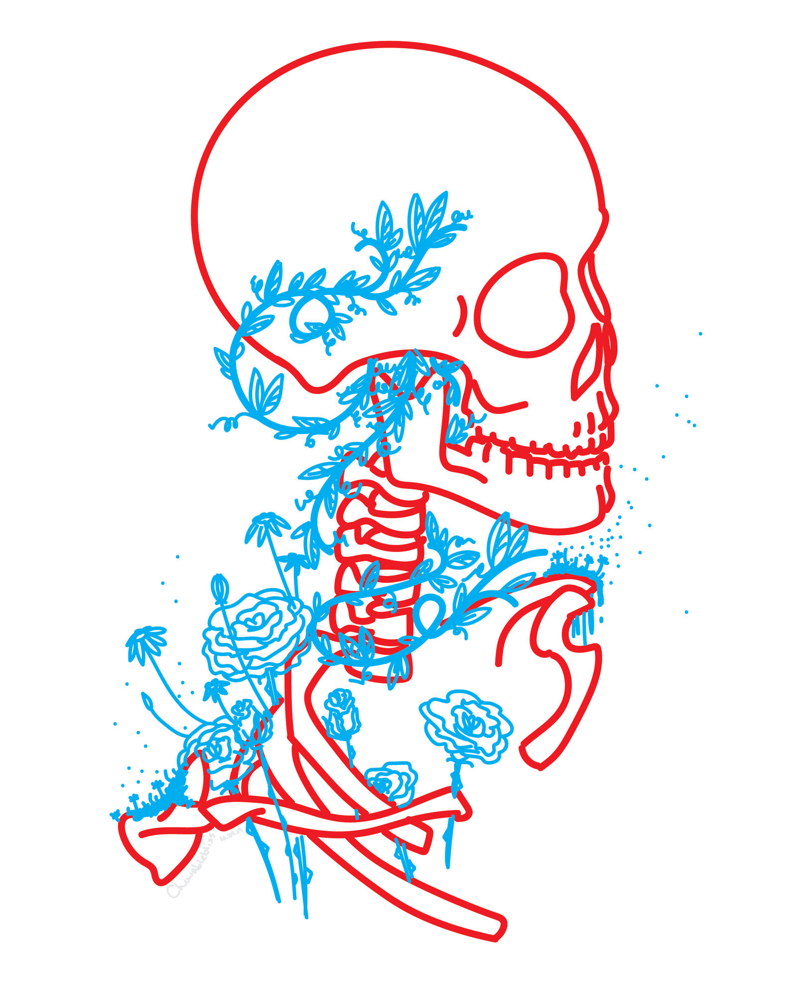 Skeleton by ChewableBliss on DeviantArt