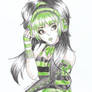 Scene Girl - Green