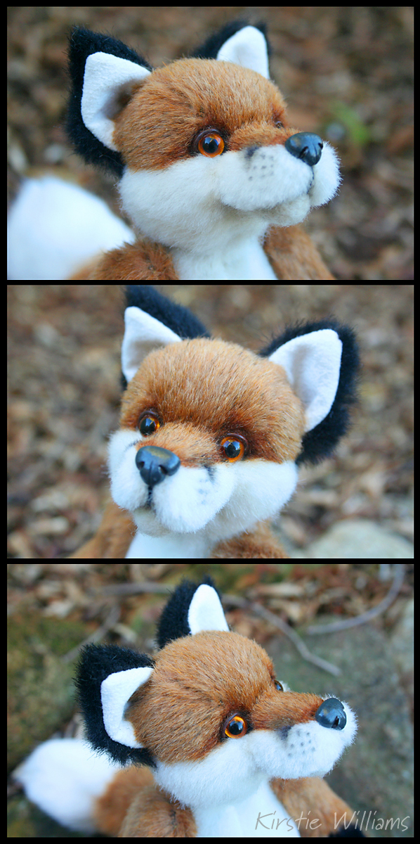 Fox Plush - facial details