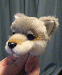 Wolf Plush Head WIP by deeed