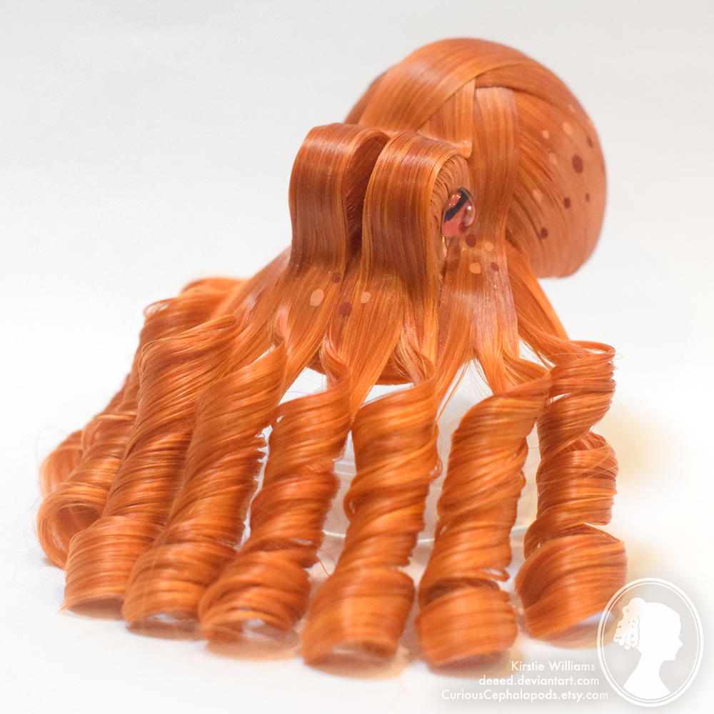 Fire Orange Octopus