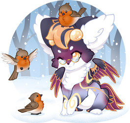 Christmas Robins