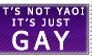 Not Yaoi, Just Gay