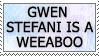 Gwen Stefani is a Weeaboo