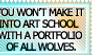 Art School Doesn't Want Wolves