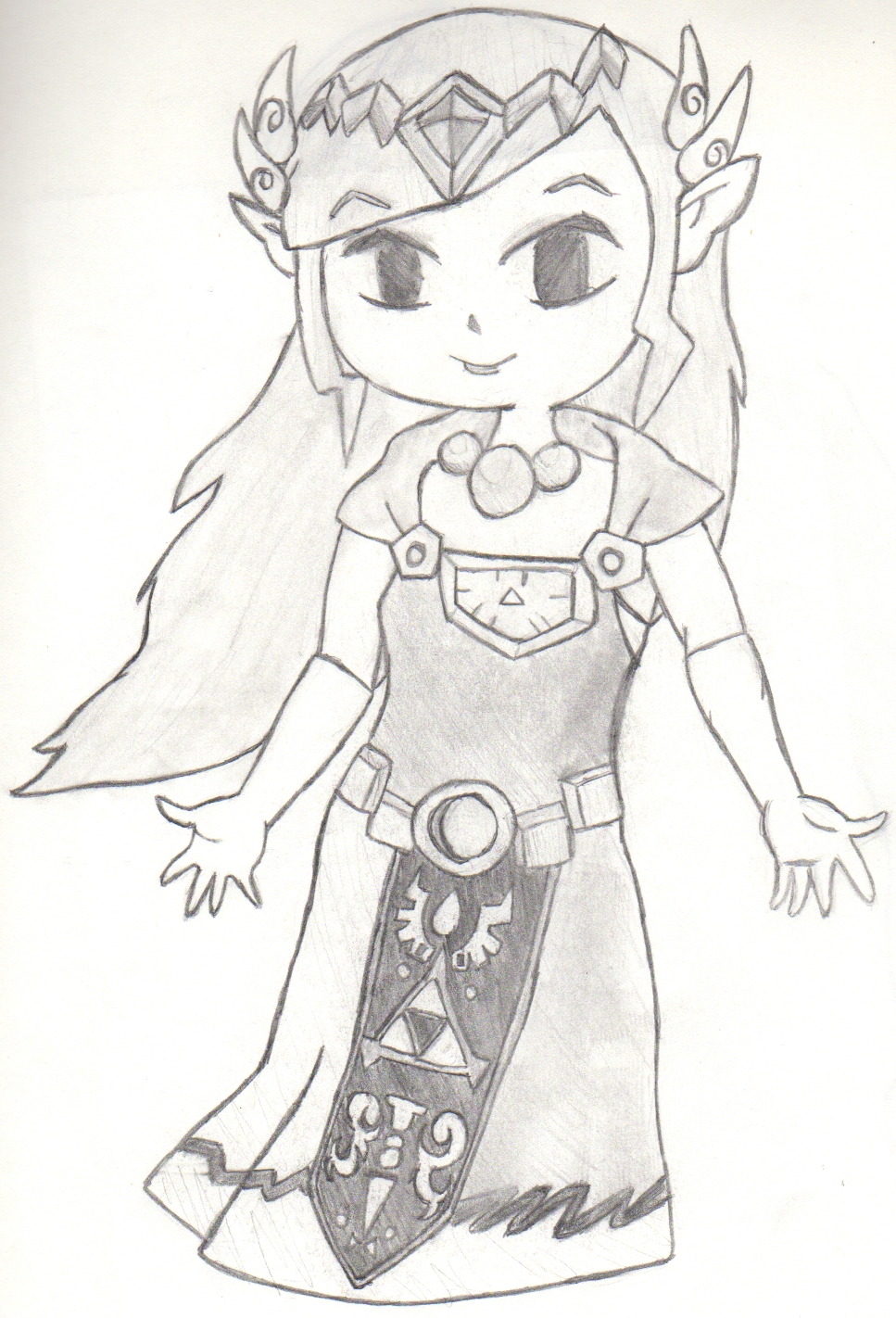 Princess Zelda- Wind Waker