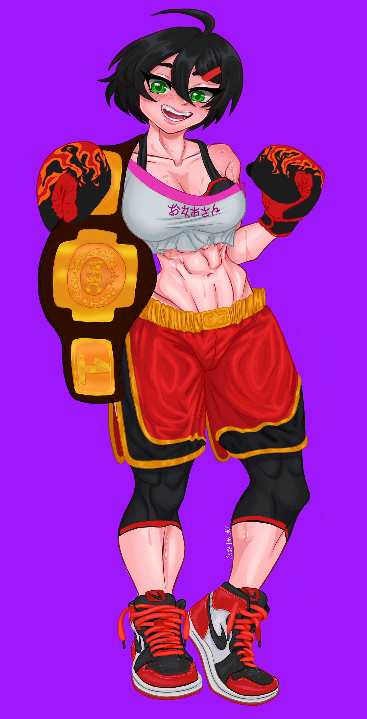Aki, champion outfit