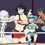 Ey! That kid has too many people in his corner!