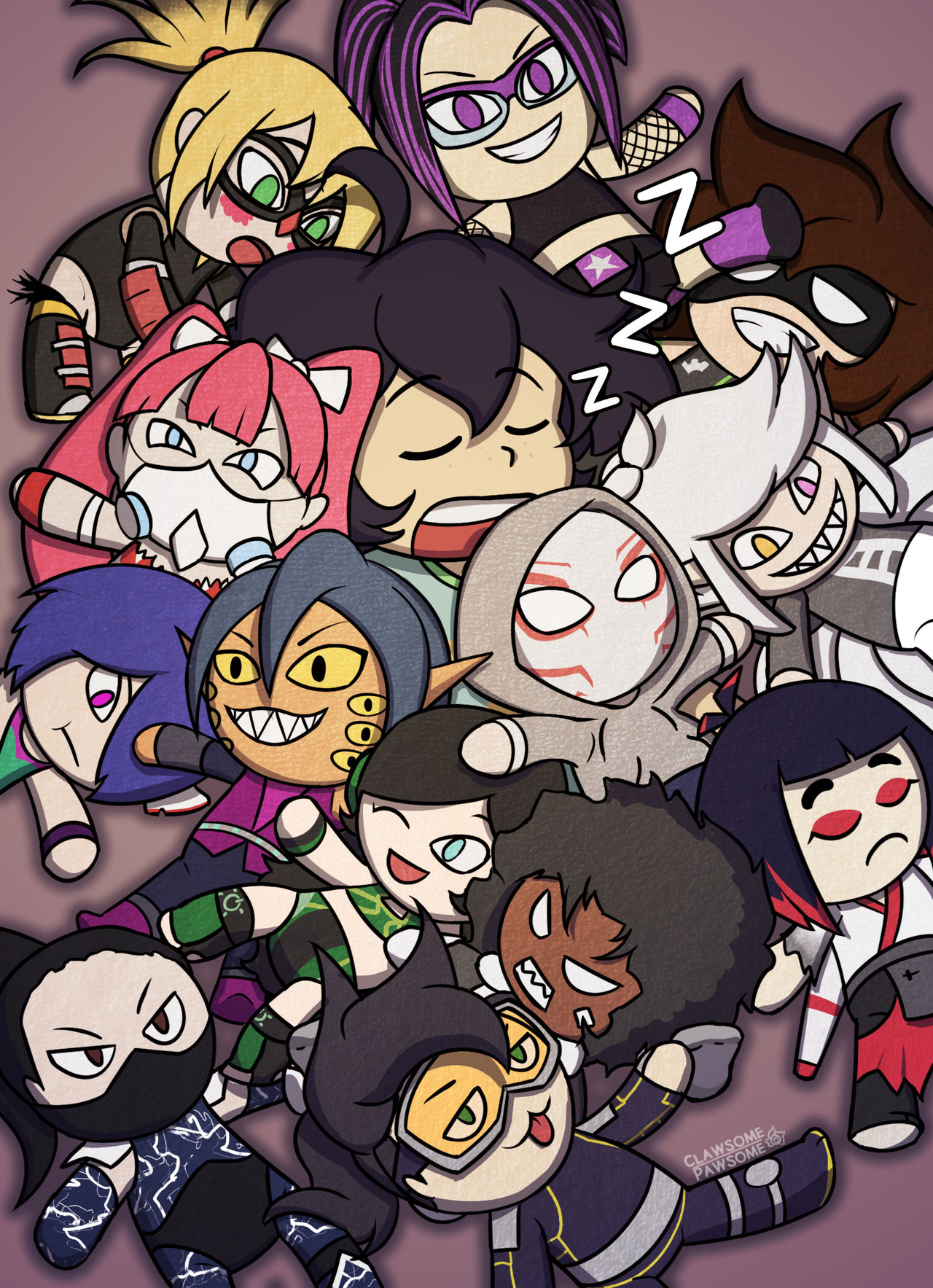 Remi's collection of plushies!