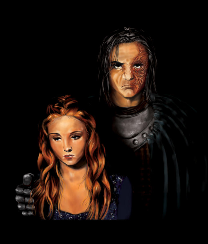 Sandor et Sansa