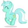 Lyra Jumping Happily