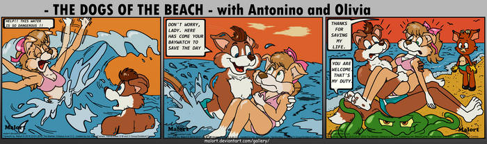 DogsOfTheBeach by MalortComics