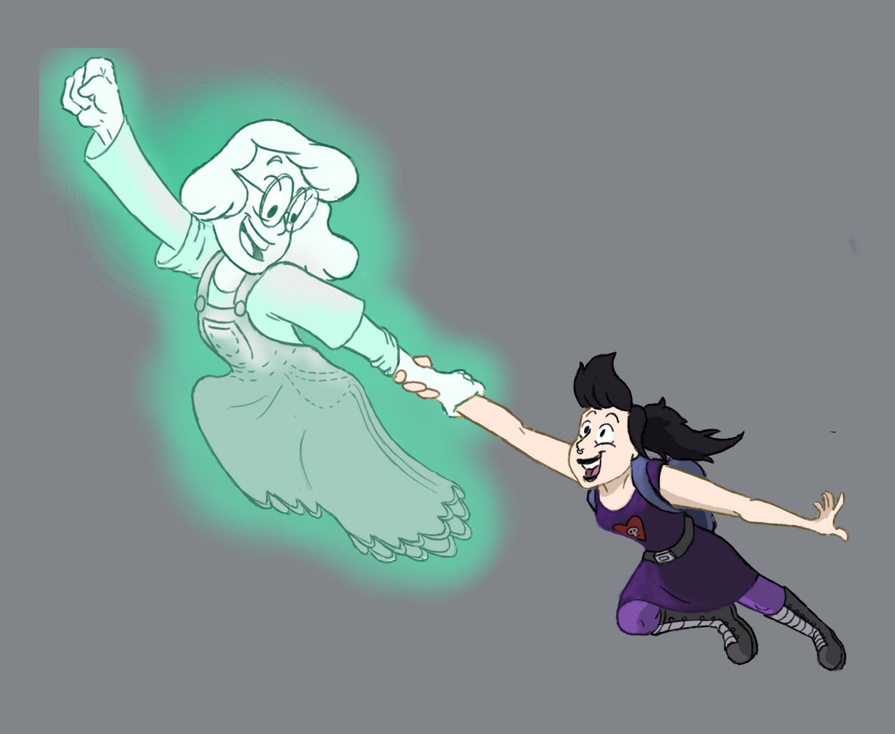 Goth Ghostforce Deviantart Goth and The Ghost by DreamExtractArt on DeviantArt