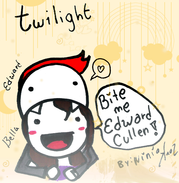 Bite me Edward Cullen