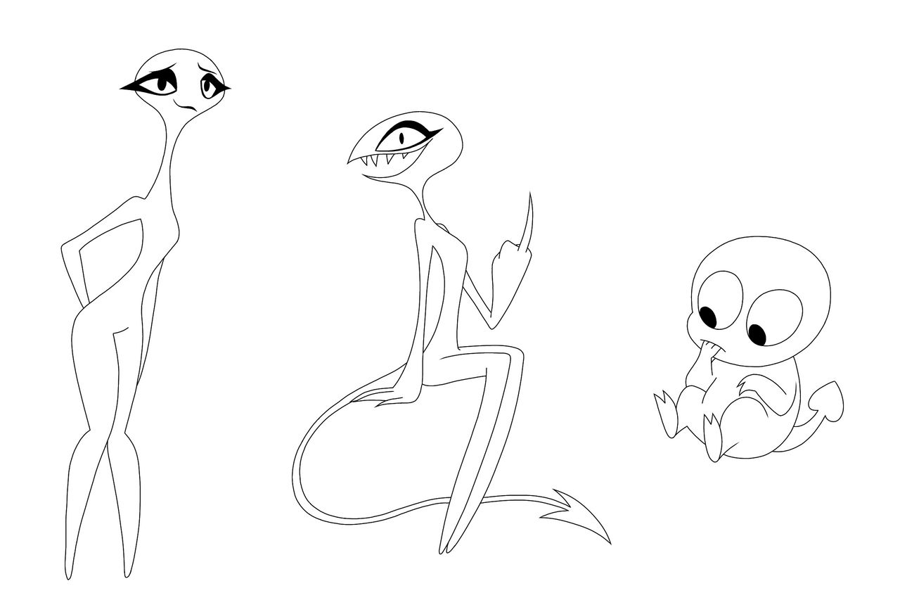 Imp Base Drawing Helluva Boss - More Imps - Bases by VivzieBases on DeviantArt
