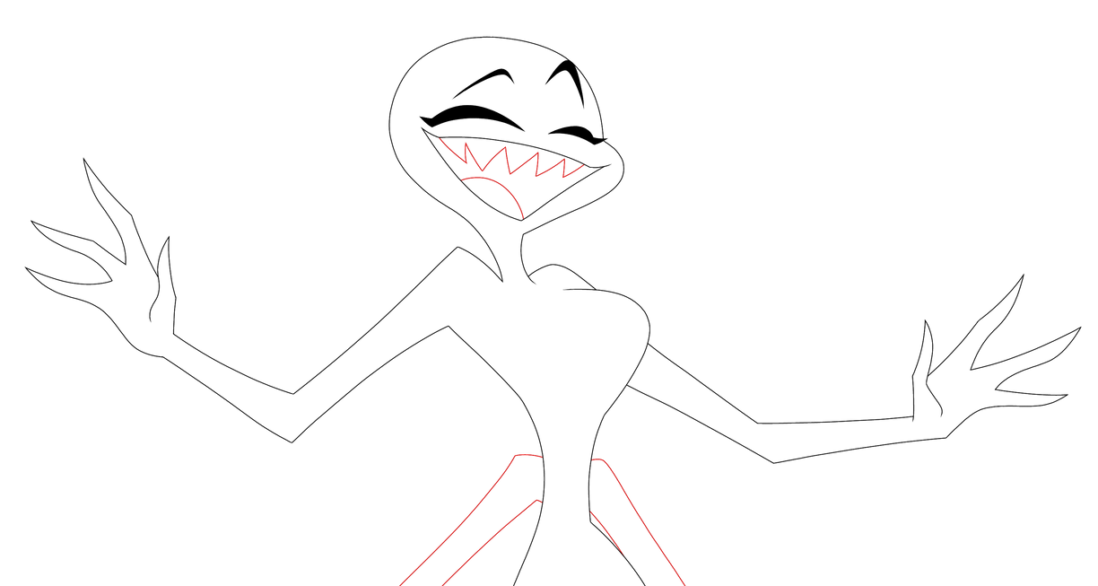 Hazbin Hotel - Angel Dust - Base by VivzieBases on DeviantArt