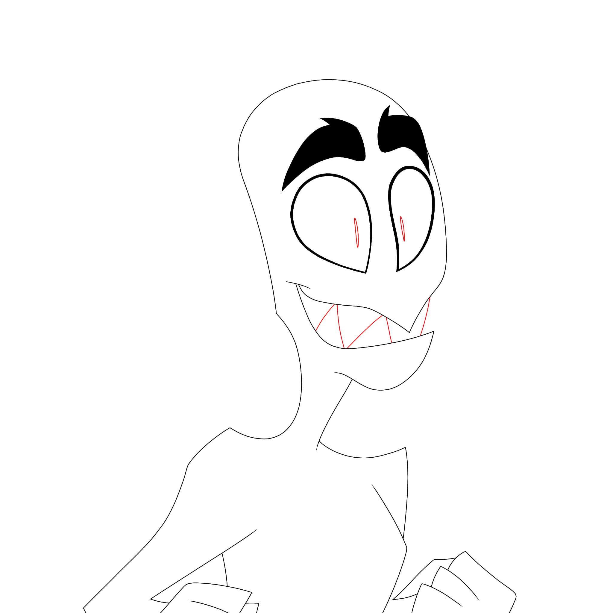 Imp Base Drawing Helluva Boss - Background Imp - Base by VivzieBases on DeviantArt
