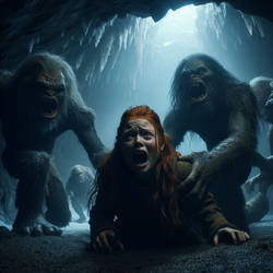 Ygritte wandered into a troll den