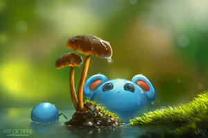 Little Azurill - Tiny Pokemon Tiny World