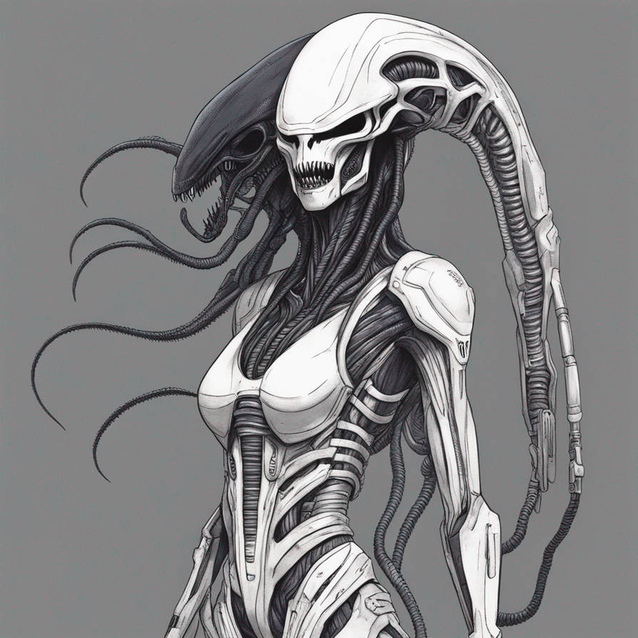 Xenomorph girl