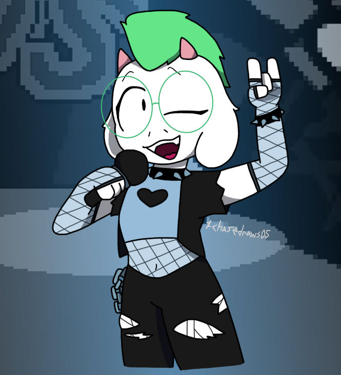 Punk Ralsei by chasedraws05 on DeviantArt