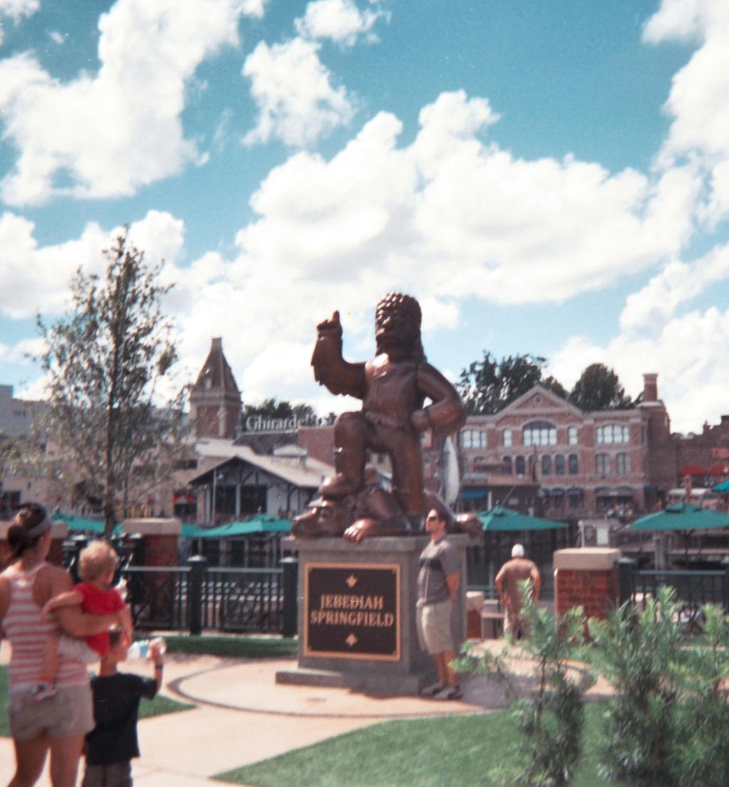 The Statue of Jebediah Springfield