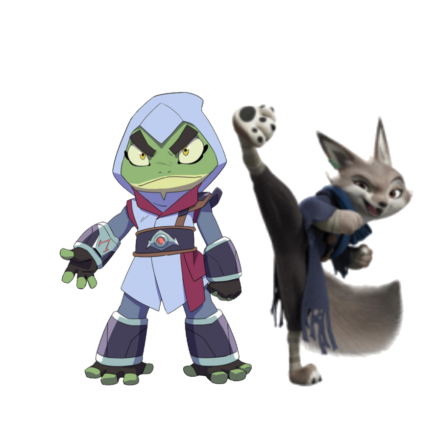 BullFrog and Zhen by awesometrollex on DeviantArt