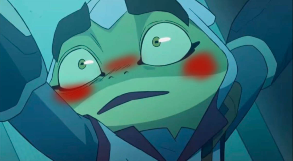 Bullfrog || Captain Laserhawk || Blush by awesometrollex on DeviantArt
