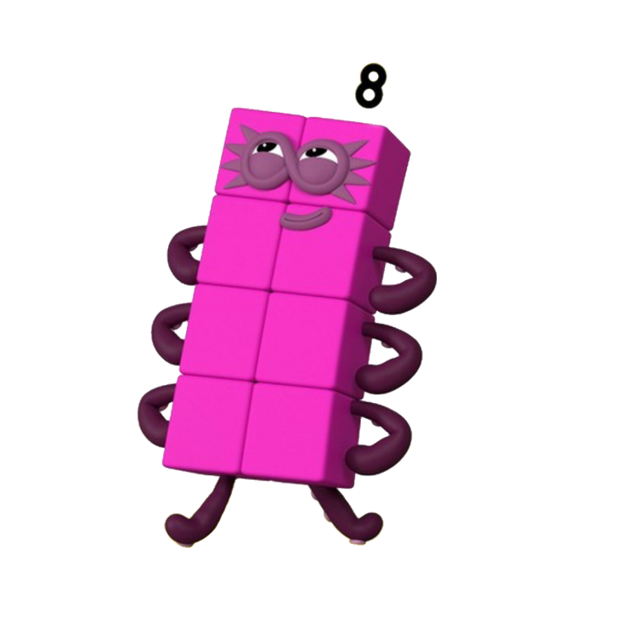 Octoblock Mask Eight (8) || Octoblock || Numberblocks || Png by awesometrollex on ...