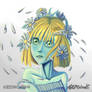Desafio Lord Gris | Flor Azul | Retrato