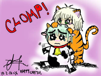 Cow and Tiger Chibi