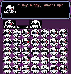 Horror Sans Dialog (tripping on lsd): New UFS (undertale game