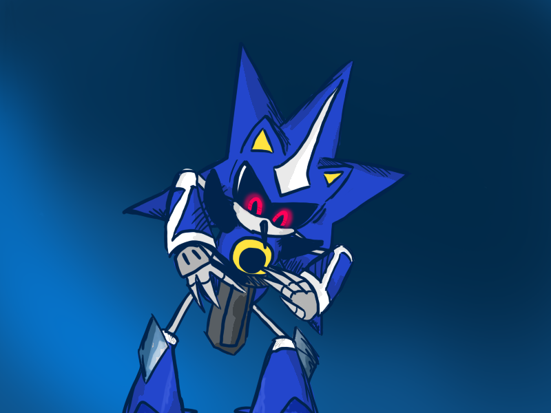 Super Sonic Neo Metal Sonic by BlinkJisooXPS on DeviantArt