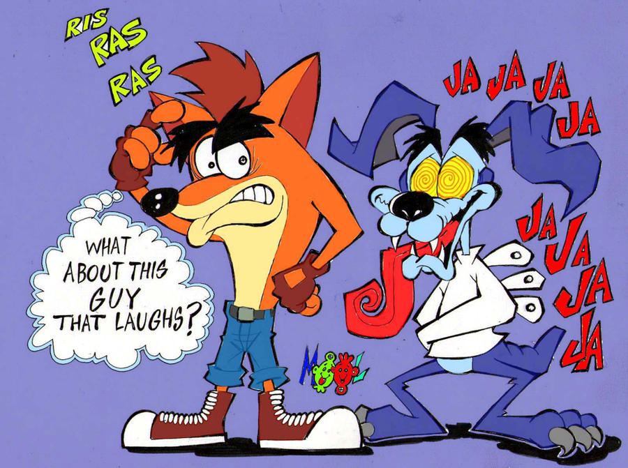 crash bandicoot and ripper roo by rods3000 on DeviantArt
