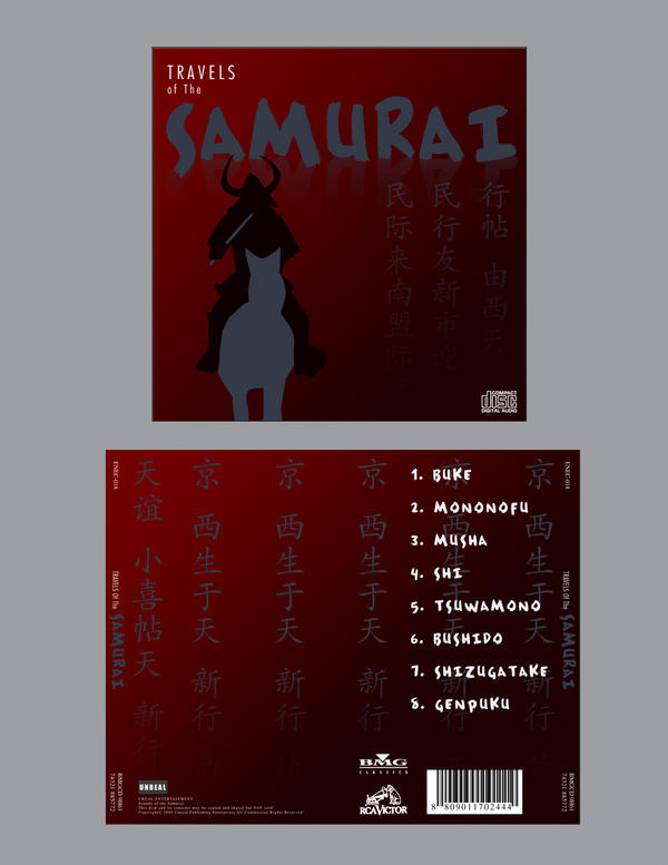 Cd Samurai Samurai CD Case by Webkicker on DeviantArt
