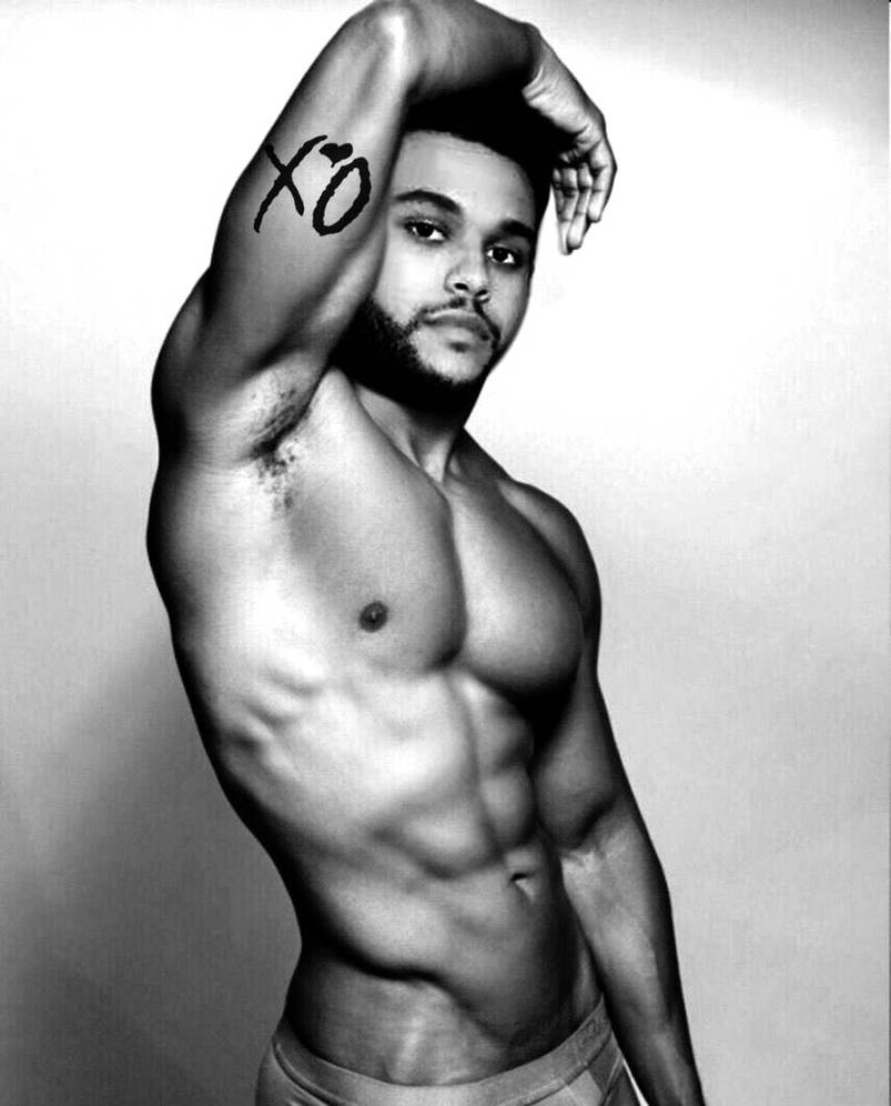 The Weeknd Sexy Shirtless Sin Camisa Hot by XO1998MJ on DeviantArt