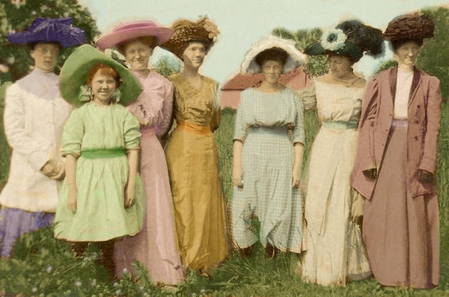 Seven ladies in 1905 by MemoriesOfTime97