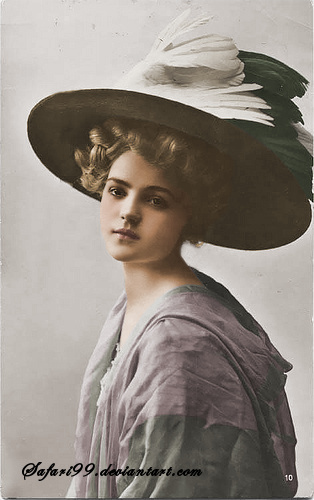 Young Edwardian Lady