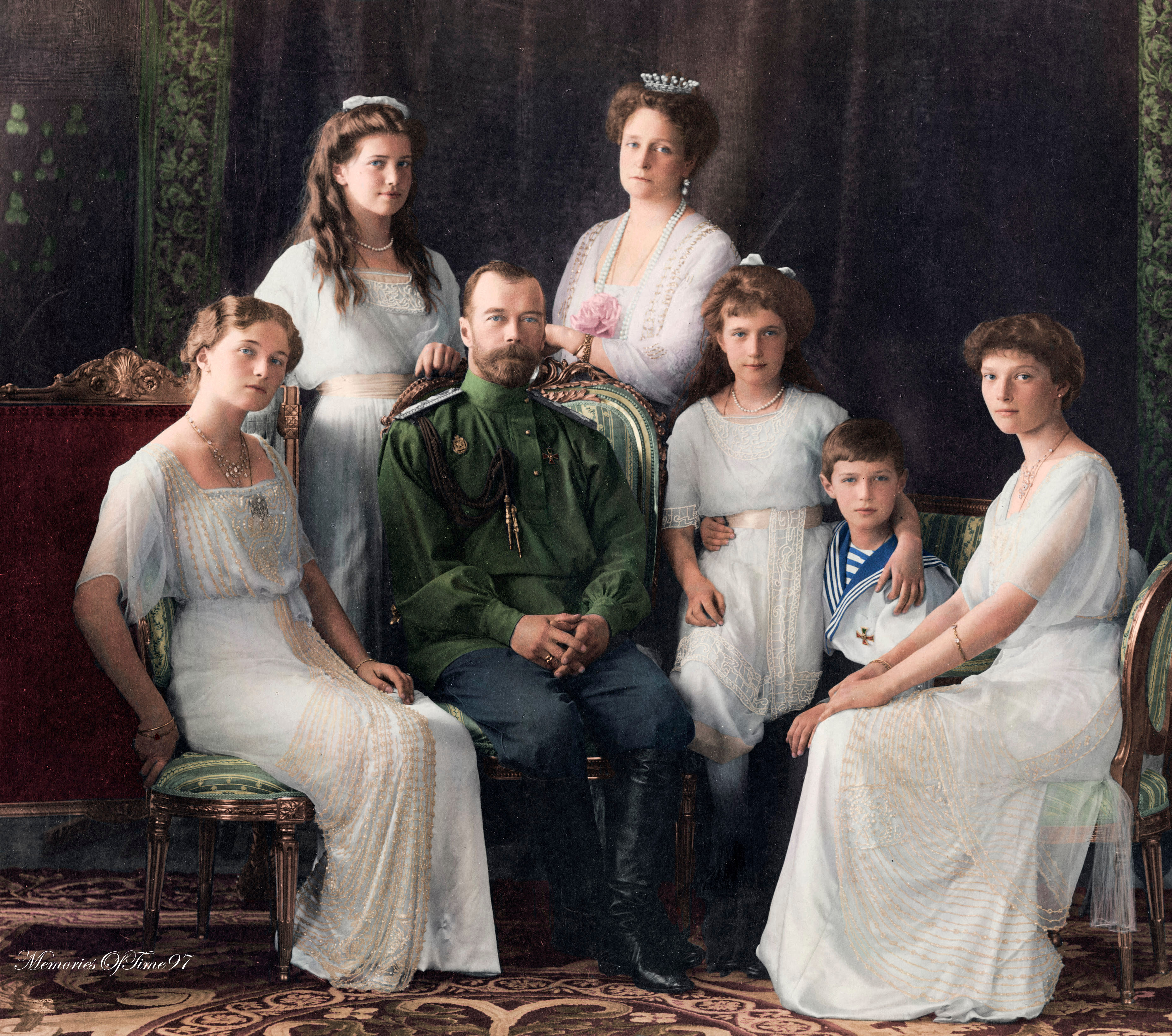 Romanov Family 1913