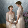 Olga and Tatiana (colorized)