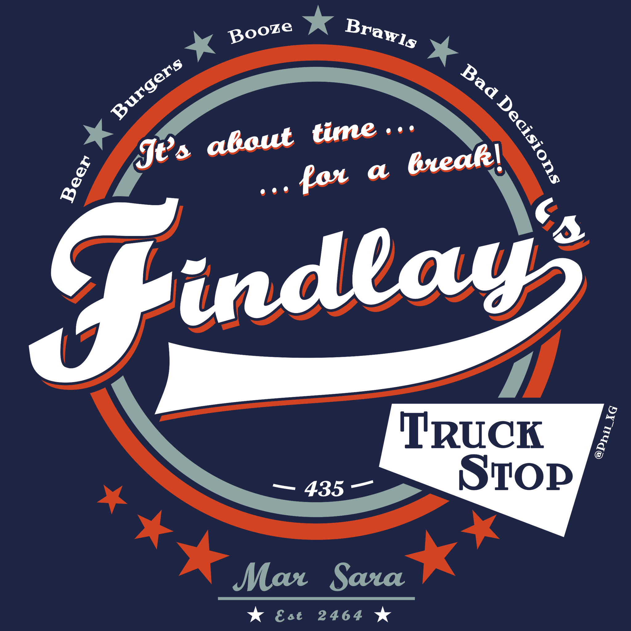 Findlay's Truck Stop by Phil-XG